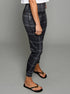 The Jogger - Grey Floral / Grey Plaid